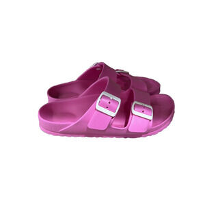 Birkenstock Arizona Essentials EVA Pink Sandals Women Size 9/9.5 Regular EU 40